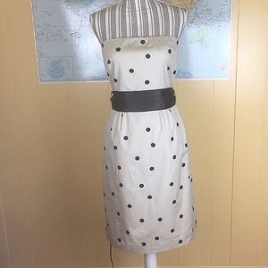 🎉Like New🎉J. Crew Polka Dot Strapless Dress